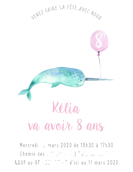 invitation sans lieu